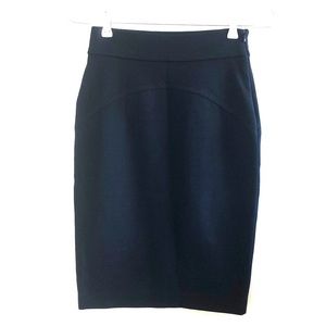 Diane von Furstenberg sz 4 black stretch skirt